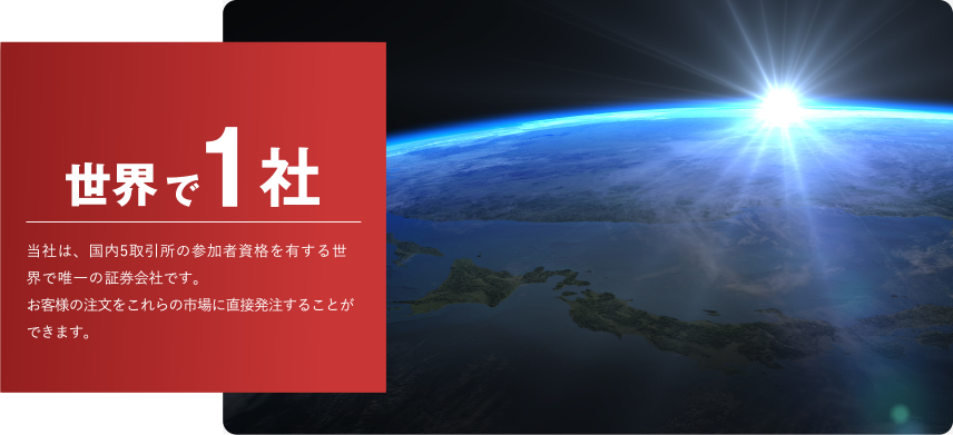 世界で1社