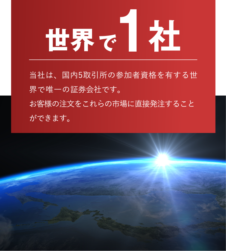 世界で1社